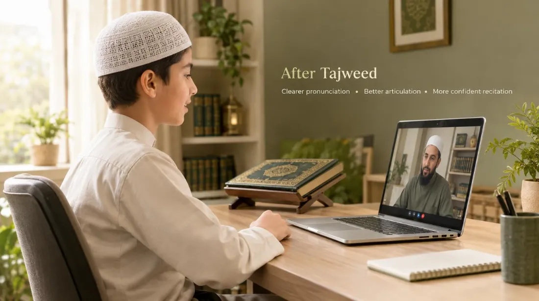 After Online Tajweed Classes